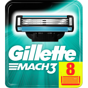 Сменные кассеты Gillette Mach3