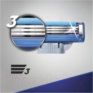 Сменные кассеты Gillette Mach3 Turbo