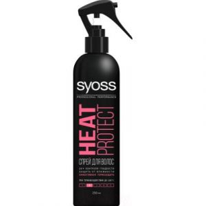 Спрей для укладки волос Syoss Heat Protect эффективная термозащита