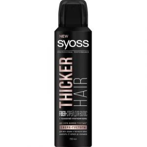 Спрей для укладки волос Syoss Thicker Hair Fiber с технологией уплотнения волос