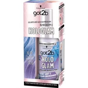 Спрей для волос Got2b Hologlam космическое сияние