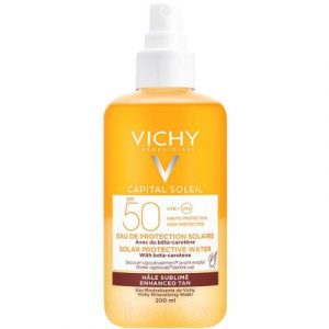 Спрей солнцезащитный Vichy Capital Soleil двухфазный активатор загара SPF50