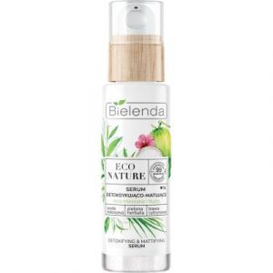 Сыворотка для лица Bielenda Eco Nature кокосовая вода+зеленый чай+лемонграсс детокс. матир.