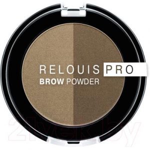 Тени для бровей Relouis Pro Brow Powder тон 01