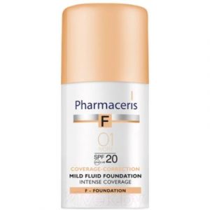 Тональный флюид Pharmaceris F нежный SPF20 01 слоновая кость