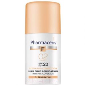 Тональный флюид Pharmaceris F нежный SPF20 02 песочный