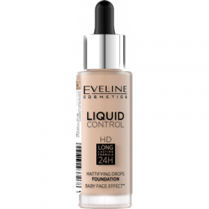 Тональный крем Eveline Cosmetics Liquid Control №030 Sand Beige инновационный жидкий