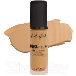 Тональный крем L.A.Girl PRO.matte Liquid Foundation Natural GLM674