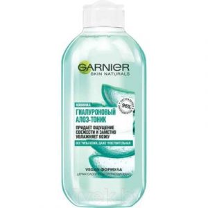 Тоник для лица Garnier Skin Naturals Гиалуроновый Алоэ