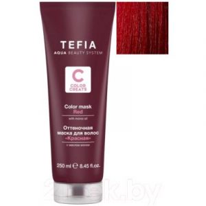 Тонирующая маска для волос Tefia Color Creats Красная