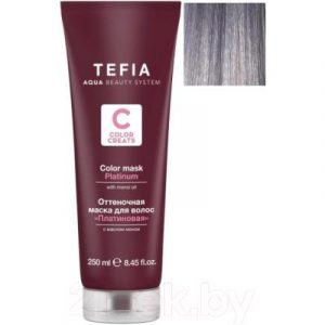 Тонирующая маска для волос Tefia Color Creats Платиновая