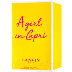 Туалетная вода Lanvin A Girl In Capri