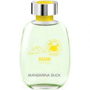 Туалетная вода Mandarina Duck Let's Travel To Miami For Man