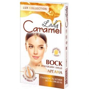 Восковые полоски Lady Caramel Аргана для лица