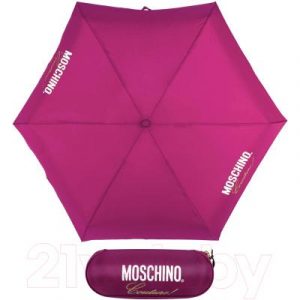 Зонт складной Moschino 8014-superminiX Couture! Bordeaux