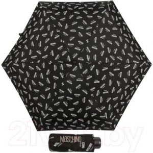 Зонт складной Moschino 8018-Superminia Logo Black