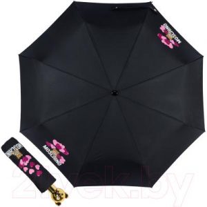 Зонт складной Moschino 8054-OCA Balloons Bear Black