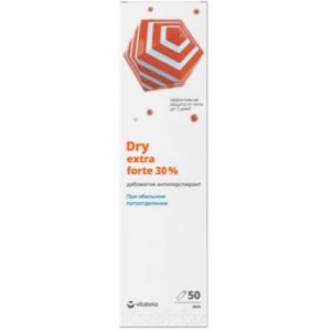 Антиперспирант-дабоматик VITATEKA Dry Extra Forte от обильного потоотделения 30%