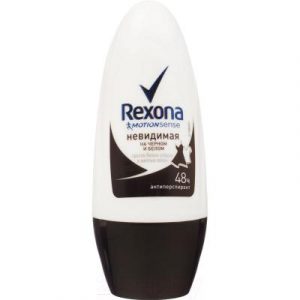 Антиперспирант шариковый Rexona Невидимая на черном и белом