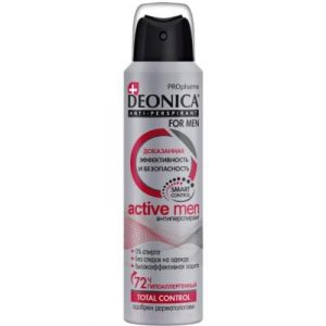 Антиперспирант-спрей Deonica For Men Active Men