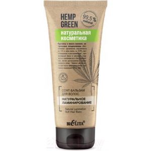 Бальзам для волос Belita Hemp Green Софт натуральное ламинирование