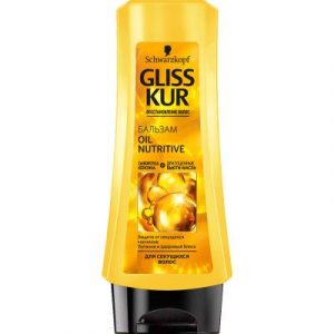 Бальзам для волос Gliss Kur Oil Nutritive для секущихся волос