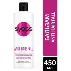 Бальзам для волос Syoss Anti-Hair Fall для тонких волос склонных к выпадению