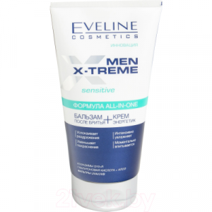 Бальзам после бритья Eveline Cosmetics Men X-Ttrem крем энергетик