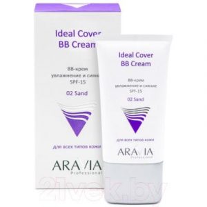 BB-крем Aravia Увлажняющий SPF15 Ideal Cover BB-Cream Sand 02