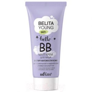 BB-крем Belita Young Skin matt Эксперт матовости кожи д/норм и жирной кожи