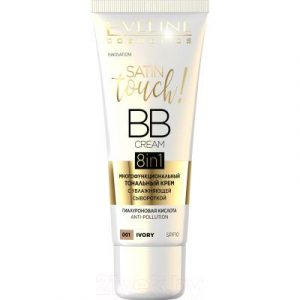 BB-крем Eveline Cosmetics Satin Touch 8 в 1 №001 Ivory