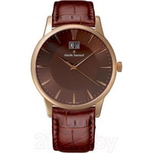 Часы наручные мужские Claude Bernard 63003-37R-BRIR