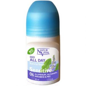 Дезодорант шариковый Natur Vital Sensitive Sage