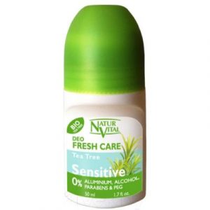 Дезодорант шариковый Natur Vital Sensitive Tea Tree