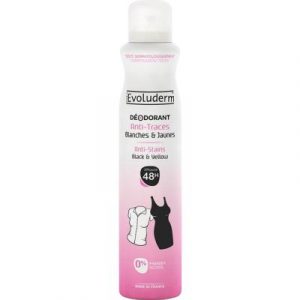 Дезодорант-спрей Evoluderm Anti-Stain White & Yellow 48H