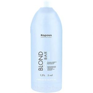 Эмульсия для окисления краски Kapous Blond Bar Cremoxon с экстр жемчуга 1.5%