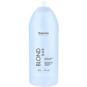 Эмульсия для окисления краски Kapous Blond Bar Cremoxon с экстрактом жемчуга 3%