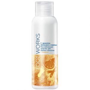 Эмульсия для ванны Avon Расслабляющее для ножных ванн Апельсин и корица