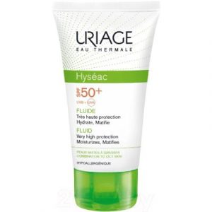 Эмульсия солнцезащитная Uriage SPF50+ Hyseac Fluide