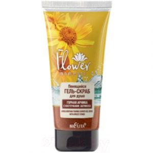 Гель для душа Belita Flower Moments Пенящийся Горная Арника с косточками абрикоса