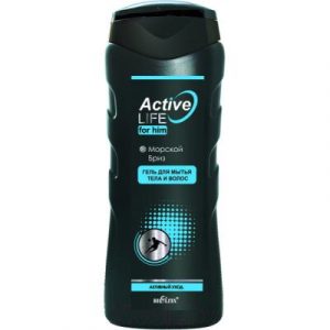 Гель для душа Belita Men Active Life Морской бриз для волос и тела