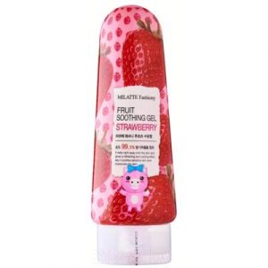 Гель для лица Milatte Fashiony Fruit Soothing Gel Strawberry Многофункциональный