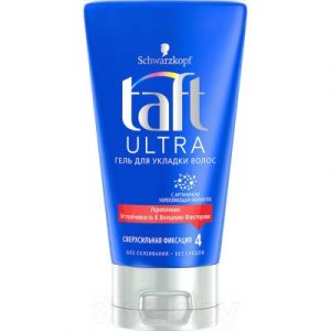 Гель для укладки волос Taft Ultra сверхсильная фиксация