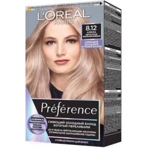 Гель-краска для волос L'Oreal Paris Preference Cool Blondes 8.12