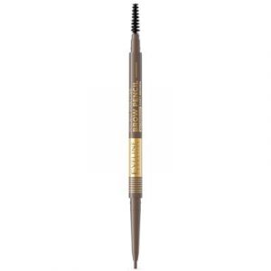 Карандаш для бровей Eveline Cosmetics Micro Precise Brow Pencil Водостойкий №02 Soft Brown