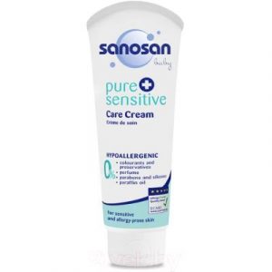 Крем детский Sanosan Для чувствительной кожи Pure Sensitive / 89651