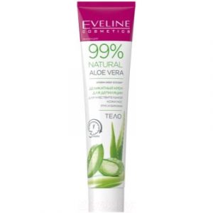 Крем для депиляции Eveline Cosmetics 99% Natural Aloe Vera Деликатный