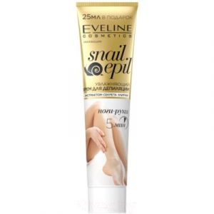 Крем для депиляции Eveline Cosmetics Snail Epil Увлажняющий