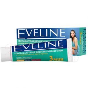 Крем для депиляции Eveline Cosmetics Ультрабыстрый с алоэ вера 3 мин