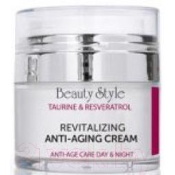 Крем для лица Beauty Style Taurine & Resveratrol Anti Age Plus 24 часа